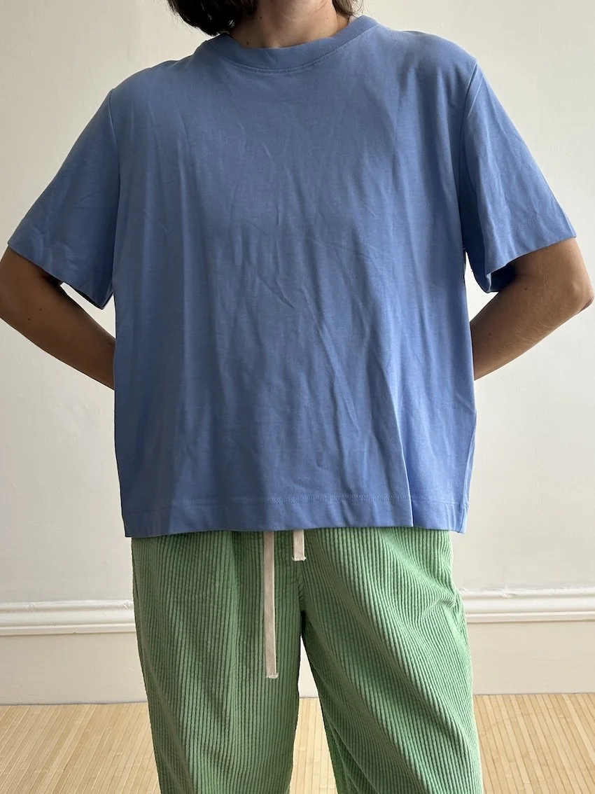 Selected Femme Cornflower Blue T-Shirt Size L