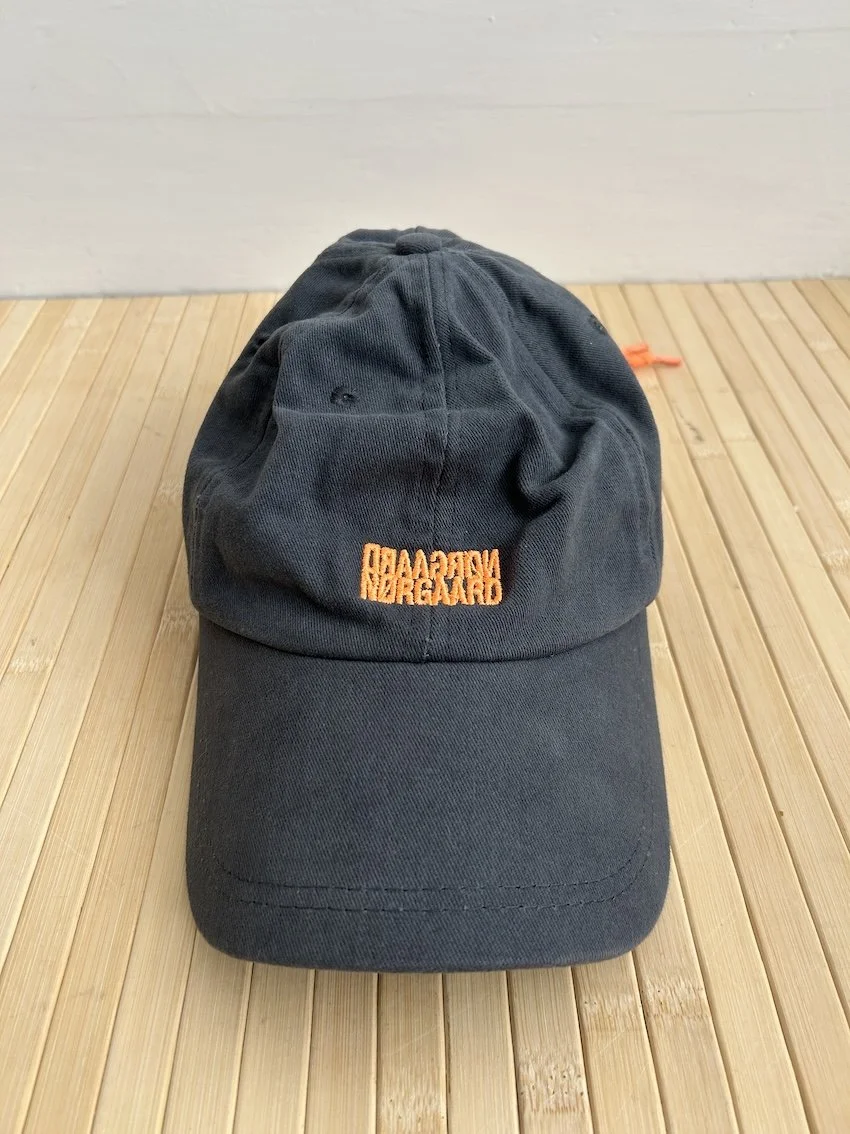 Mads Nørgaard Grey And Orange Cap