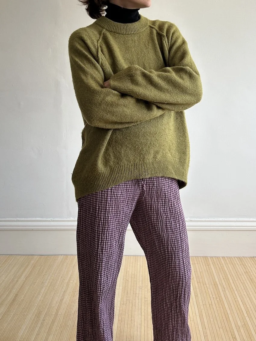 George Green Knit Jumper Size M