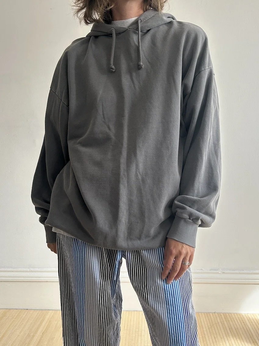 Topshop Grey Oversized Hoodie Size XS/S