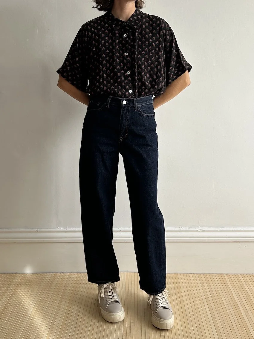 Cos Tapered High-Rise Indigo Jeans W27