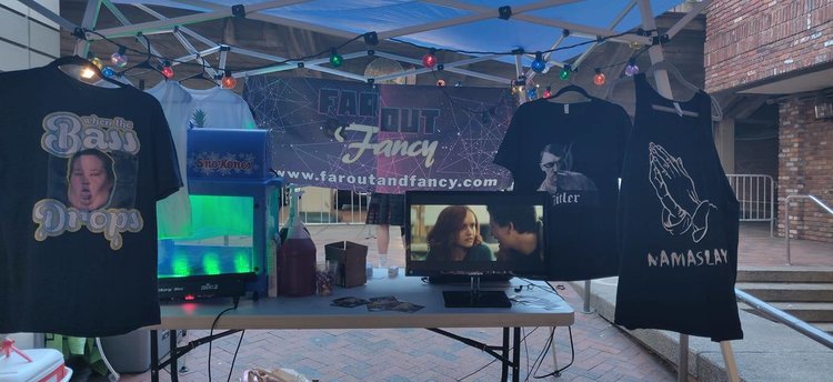 Far Out and Fancy Merch Set Up.jpg