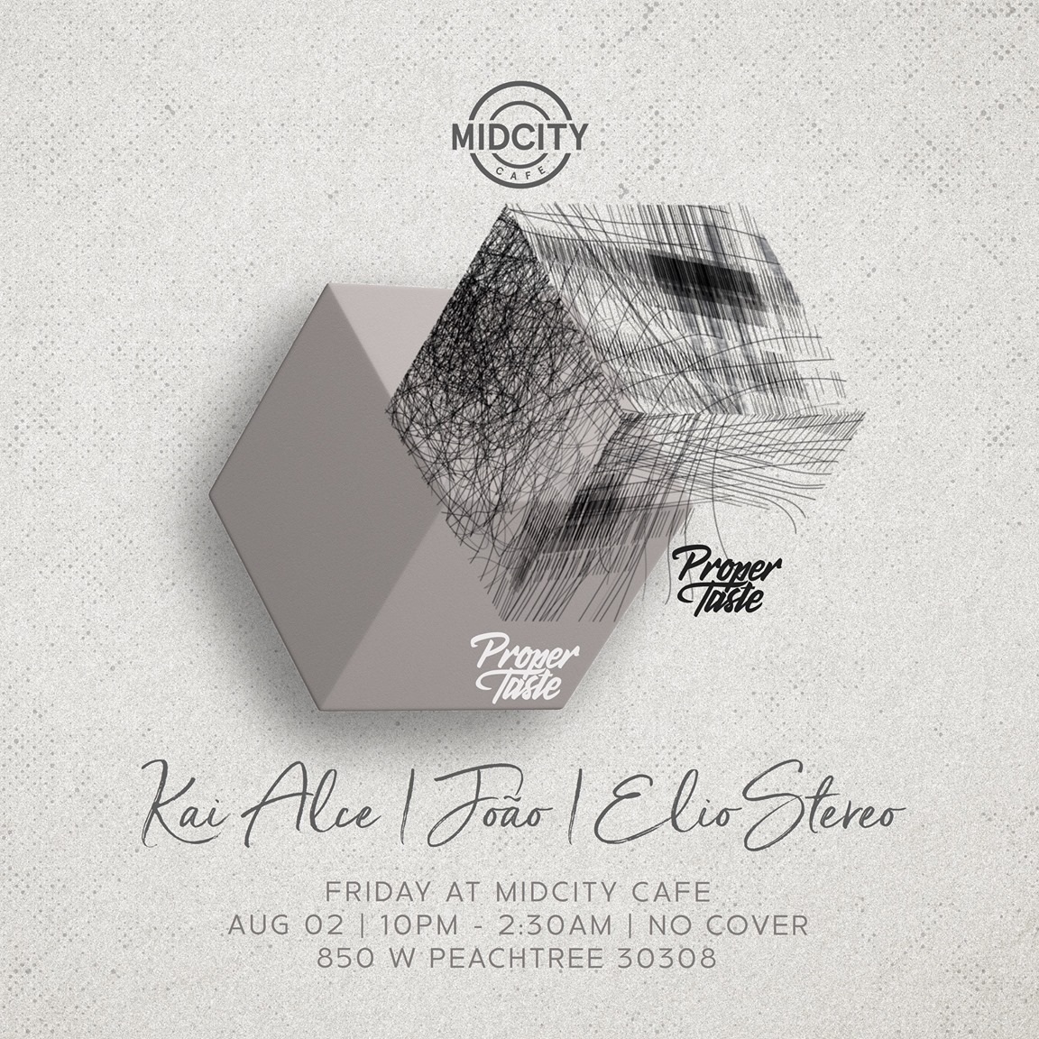 Kai Alce, João &amp; Elio Stereo at MidCity Cafe