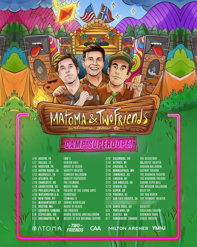 Matoma and Two Friends at Variety Playhouse Jan 24, 2020