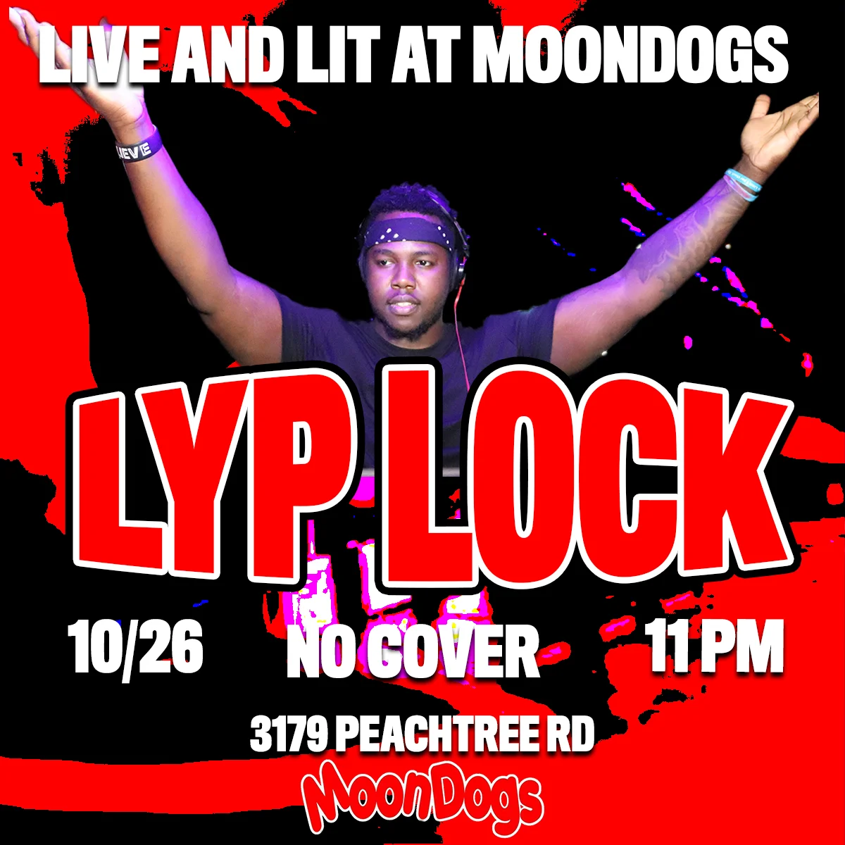 Lyp Lock at Moondogs