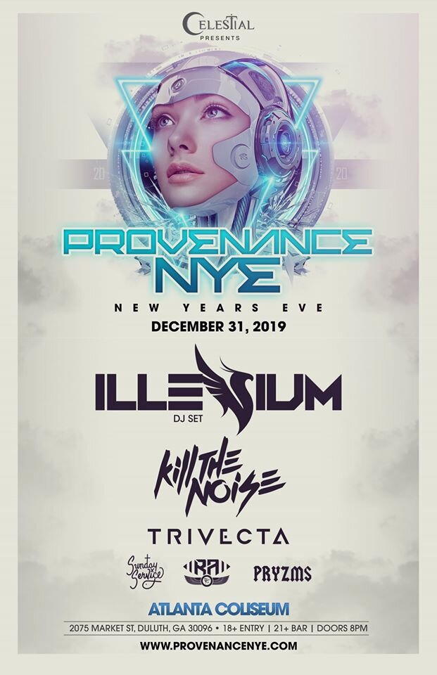 Illenium at the Atlanta Coliseum Dec 31, 2019