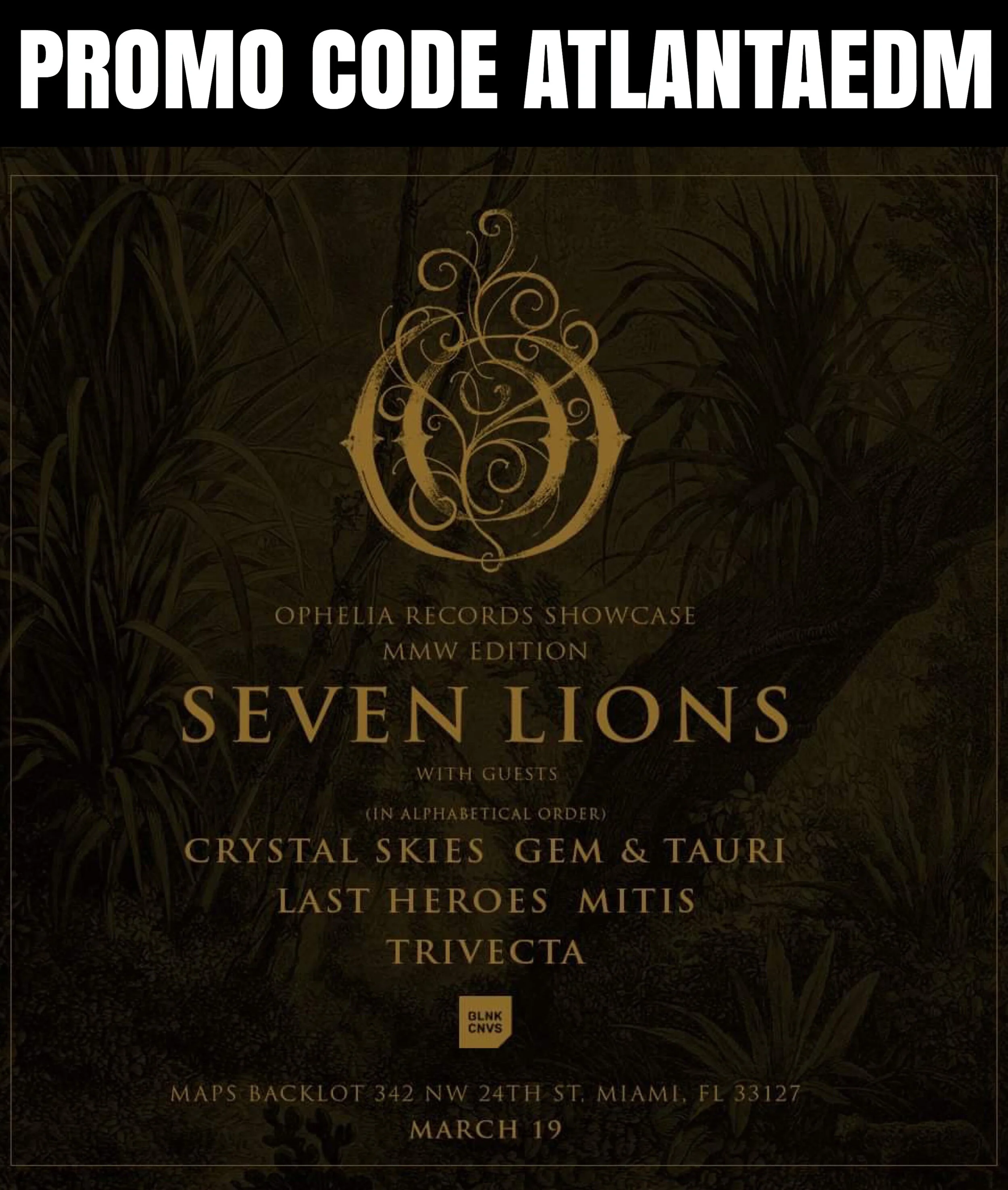 Seven Lions Miami Music Week Mar 19, 2020
