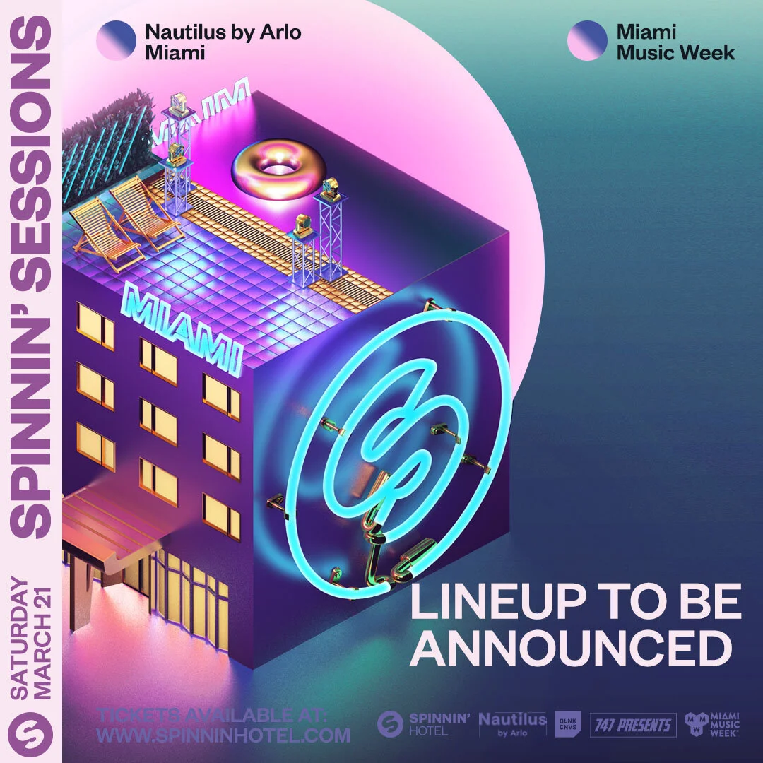 Spinnin' Sessions Pool Party Miami Music Week Mar 21, 2020