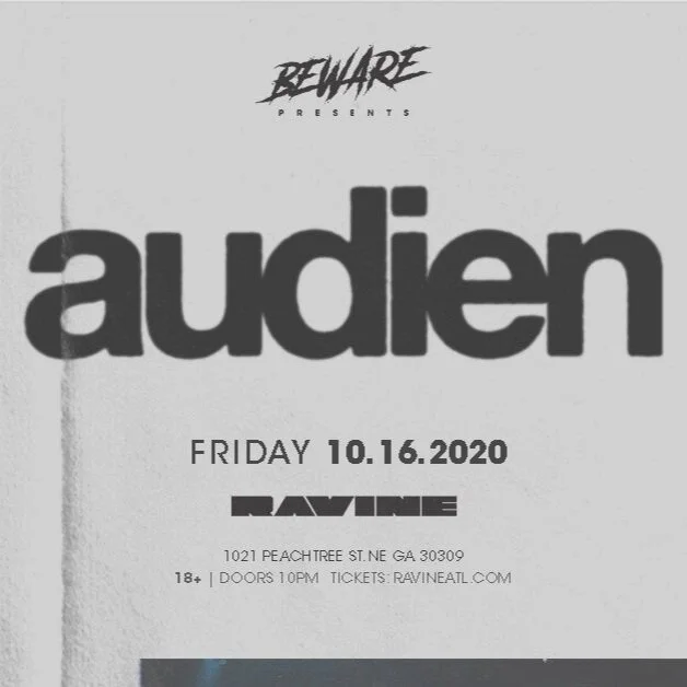 Audien at Ravine Atlanta Oct 16, 2020