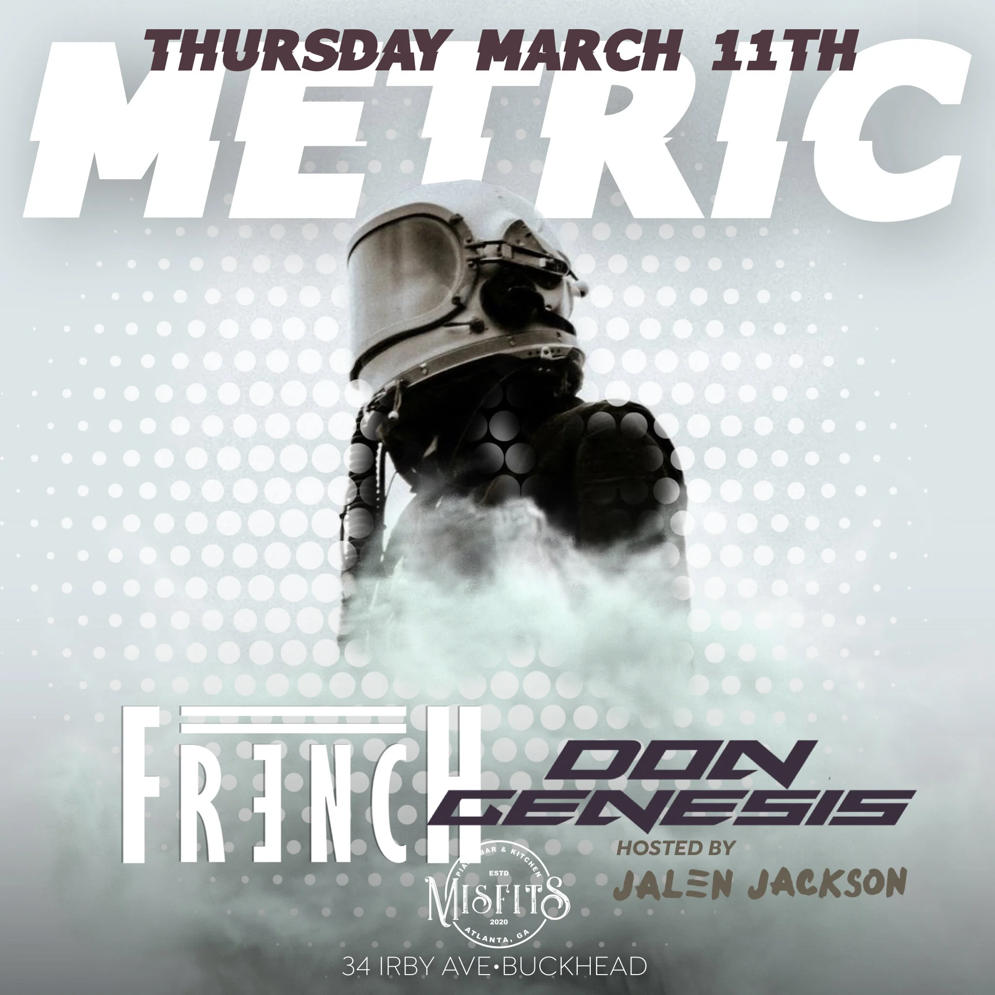 French and Don Genesis at Misfits Mar 11, 2021