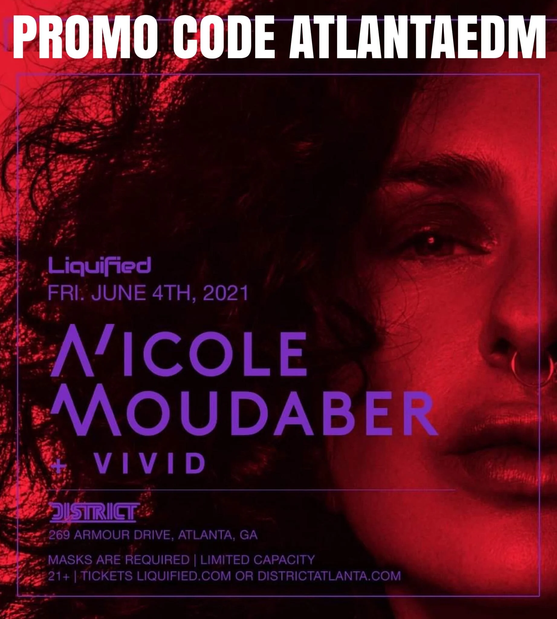 Nicole Moudaber at District Atlanta Jun 4, 2021
