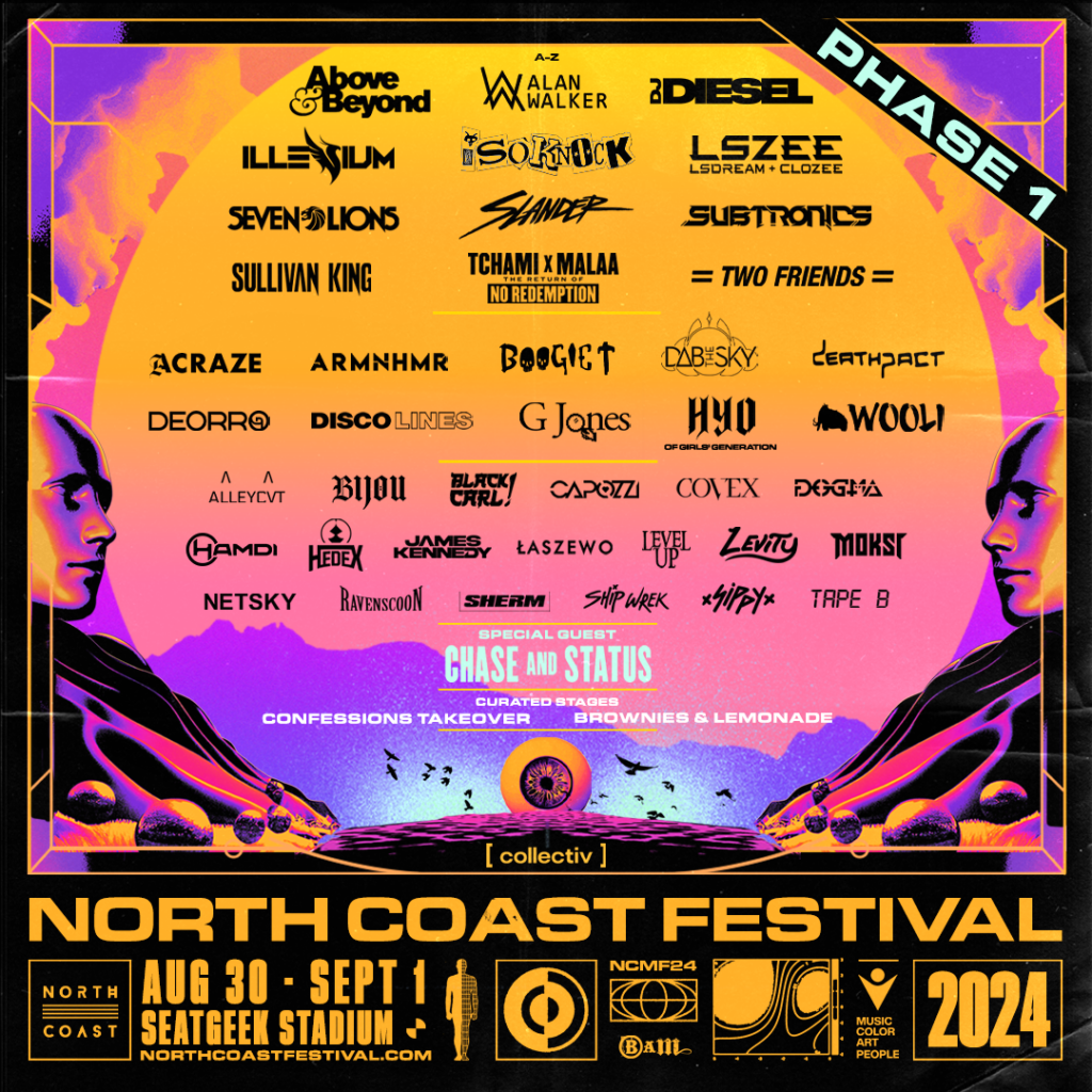 North Coast Music Festival Announces Phase 1 Lineup