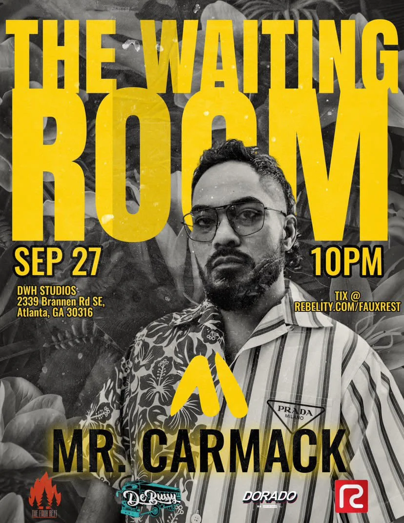 Mr. Carmack at DWH Studios Friday, Sep 27, 2024