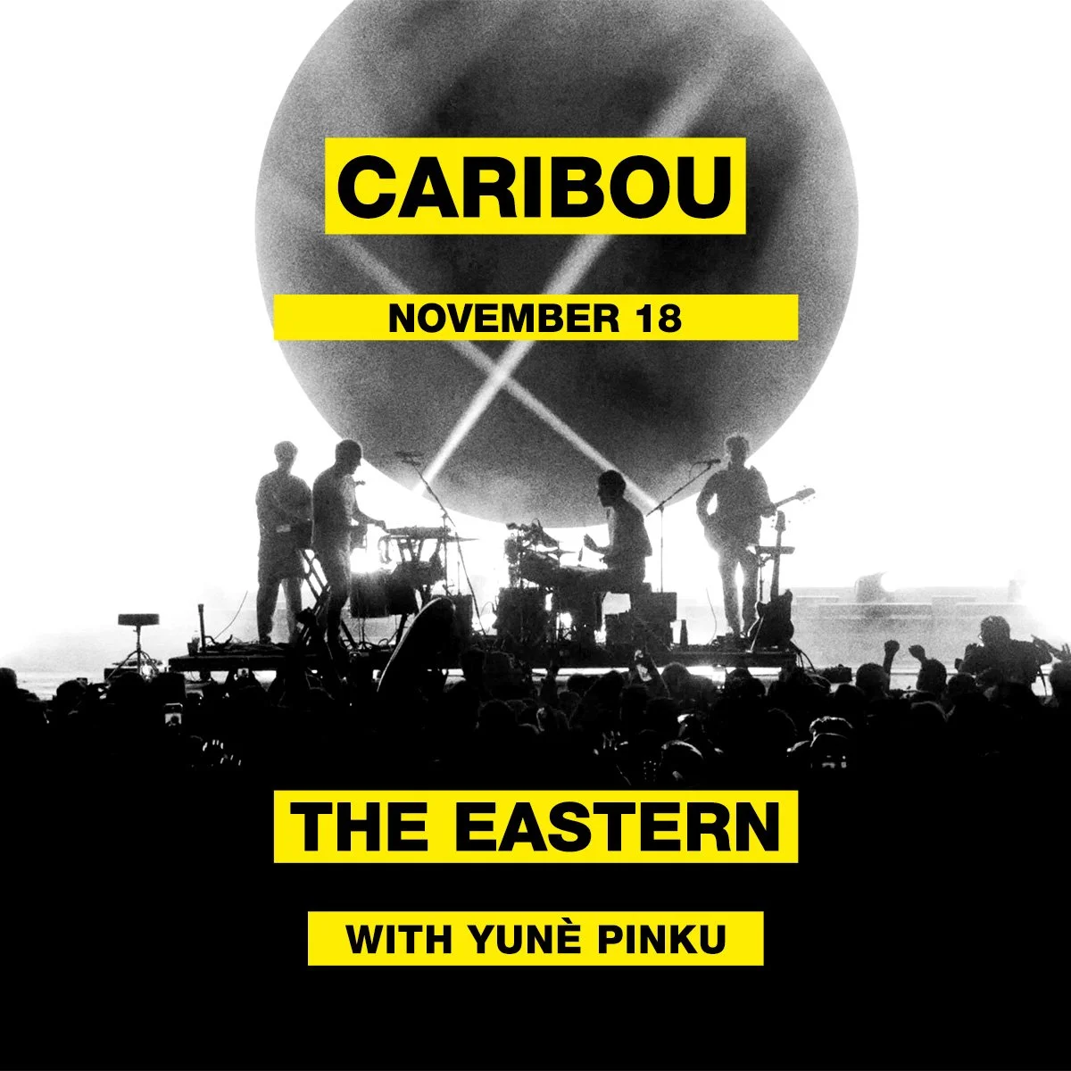 Caribou, Yune Pinku at The Eastern Monday, Nov 18, 2024