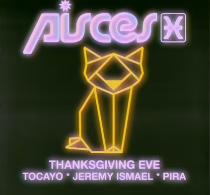 Alley Cat Thanksgiving Eve at Pisces Wednesday, Nov 27, 2024