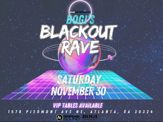 Bogi's Blackout Rave at Smith's Olde Bar Saturday, Nov 30, 2024