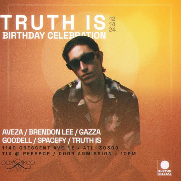 Truth Is Birthday Celebration at The Koo Koo Room, Saturday, Dec 14, 2024