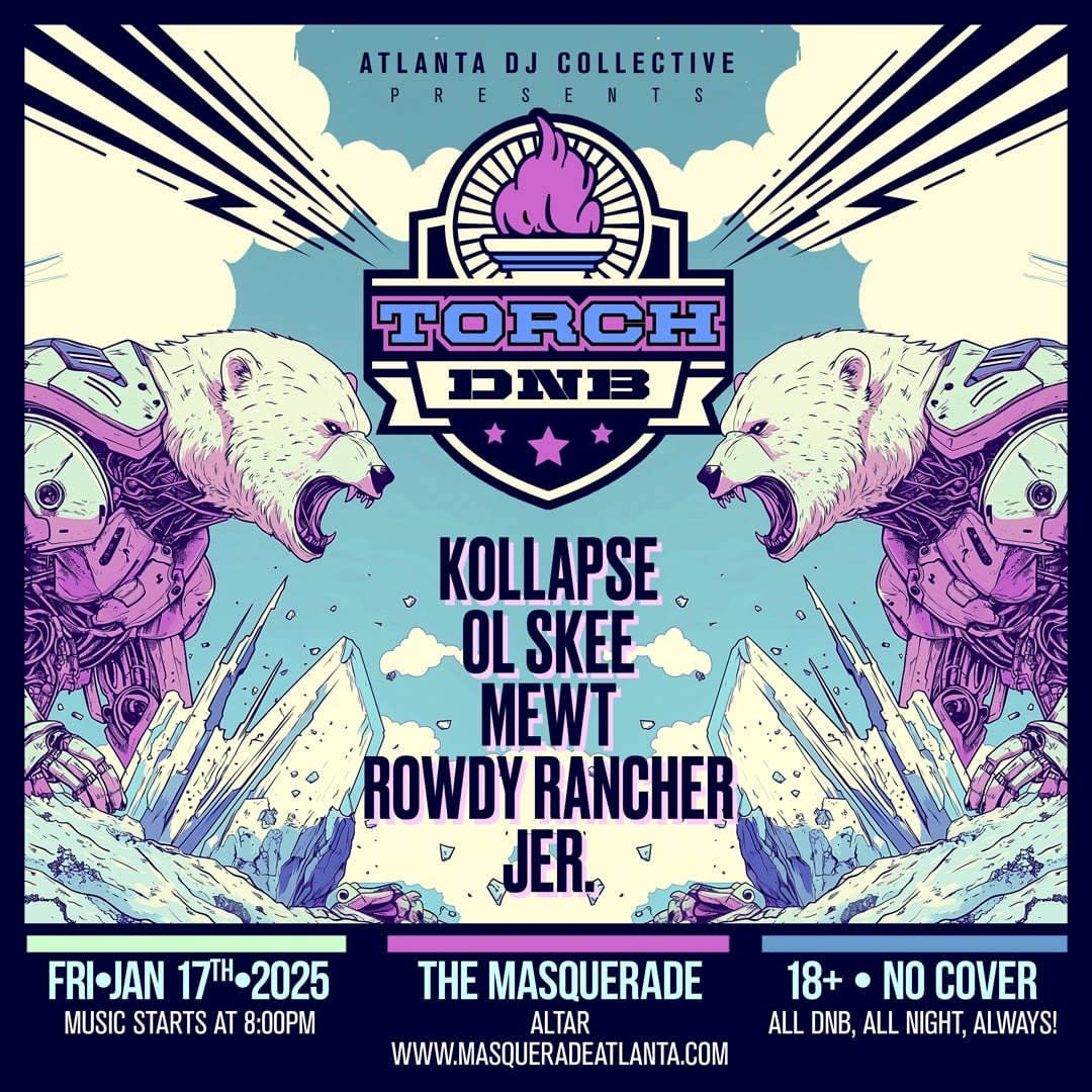 Kollapse, Ol Skee, Mewt, Rowdy Rancher, Jer at The Masquerade, Friday, Jan 17, 2025