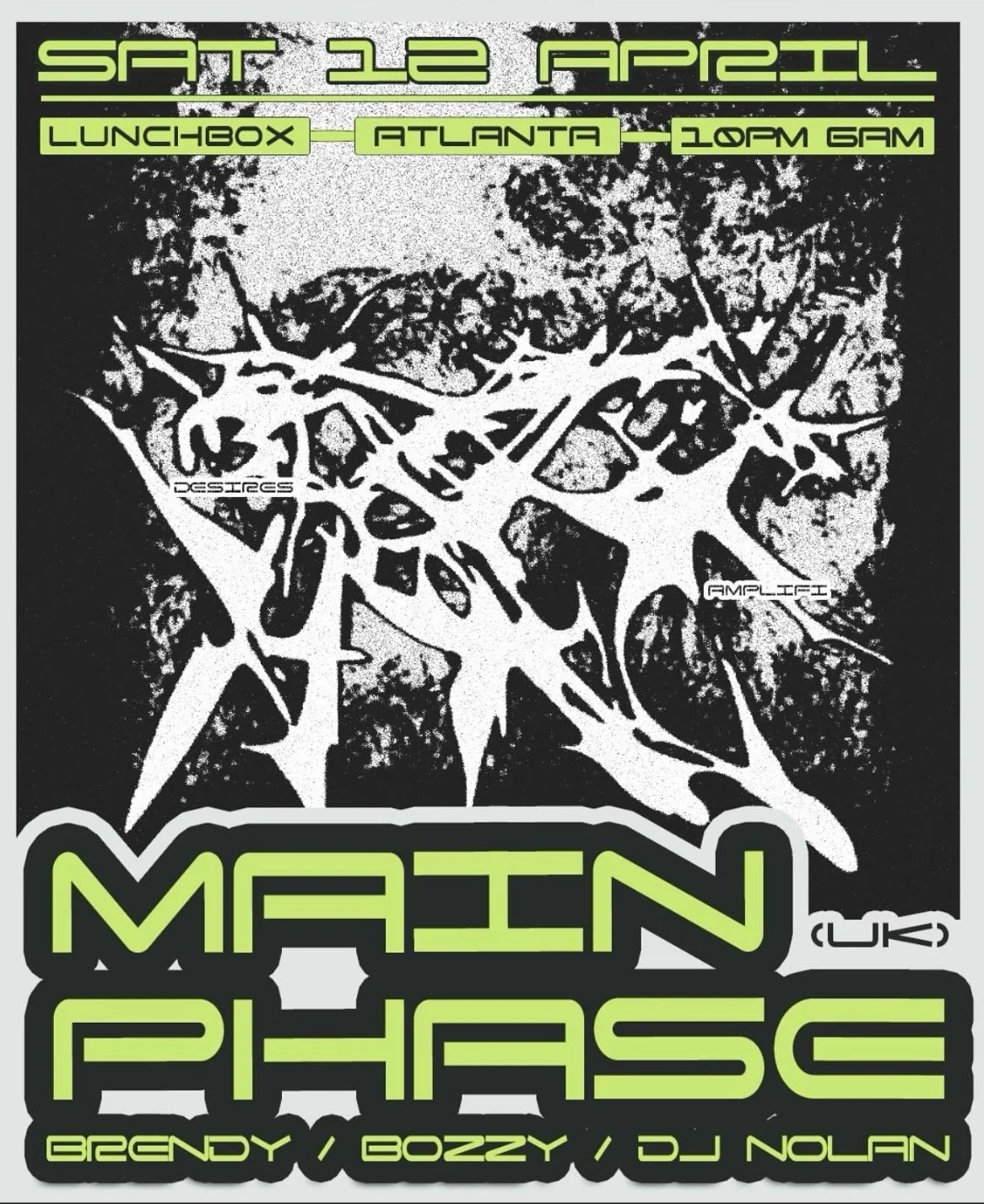 Main Phase at Lunchbox Saturday, Apr 12, 2025