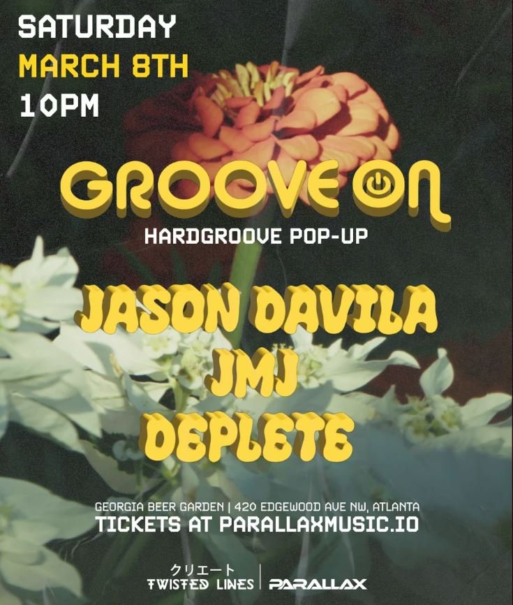 Groove On (Hardgroove Pop Up) at The Georgia Beer Garden Saturday, Mar 8, 2025