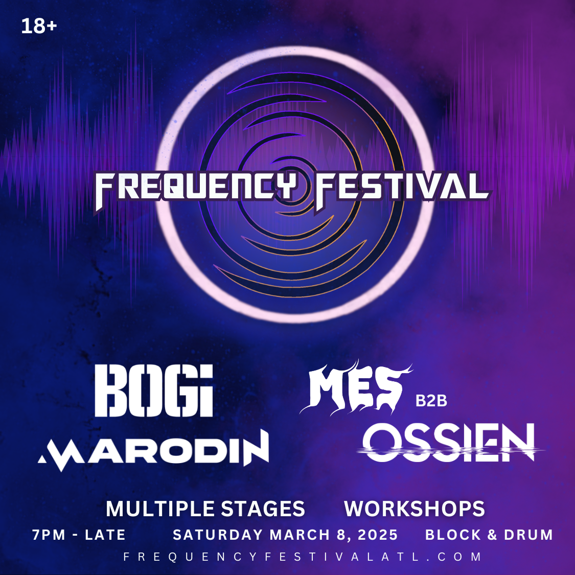Frequency Festival Atlanta Saturday, Mar 8, 2025