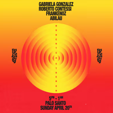 Fluency presents Momenum II at Palo Santo Sunday, Apr 20, 2025