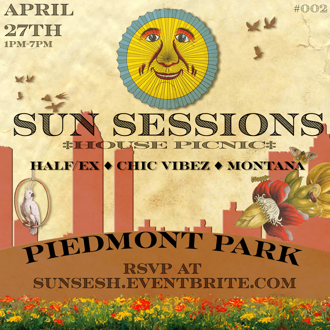 Sun Sessions House Music Picnic at Piedmont Park Sunday, Apr 27, 2025