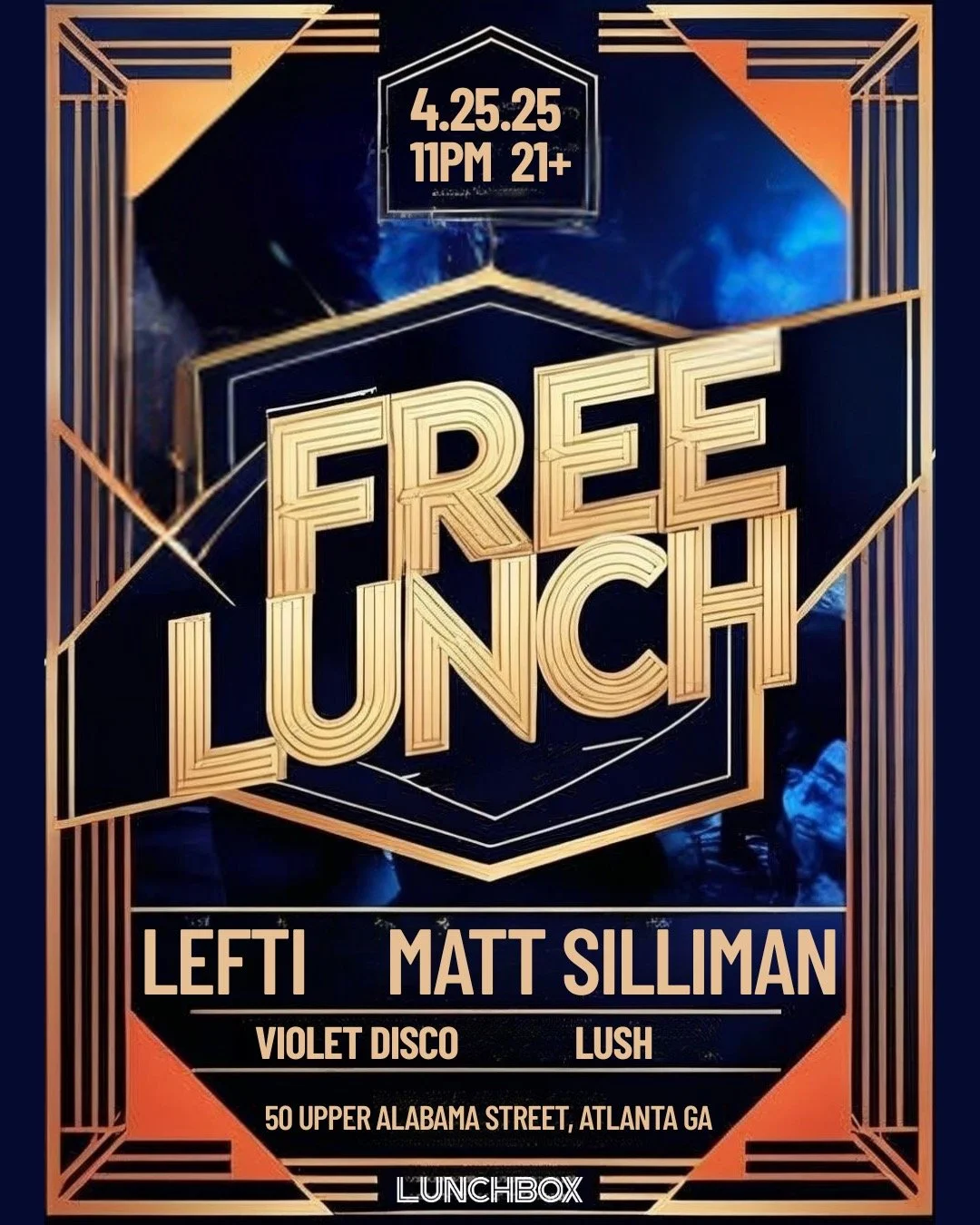 Free Lunch at Lunchbox Friday, Apr 25, 2025