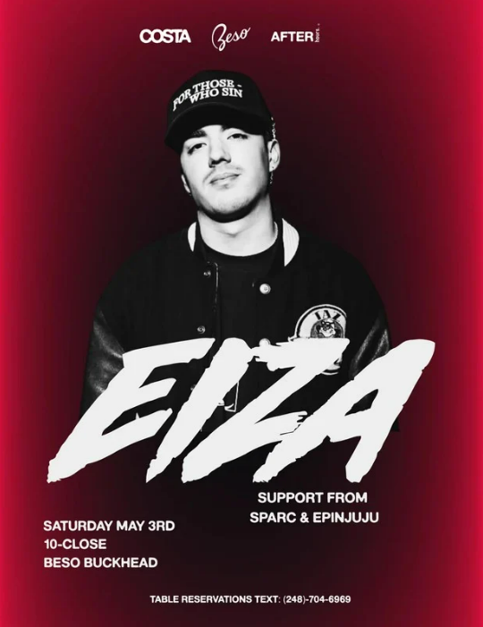 Eiza at Beso Saturday, May 3, 2025