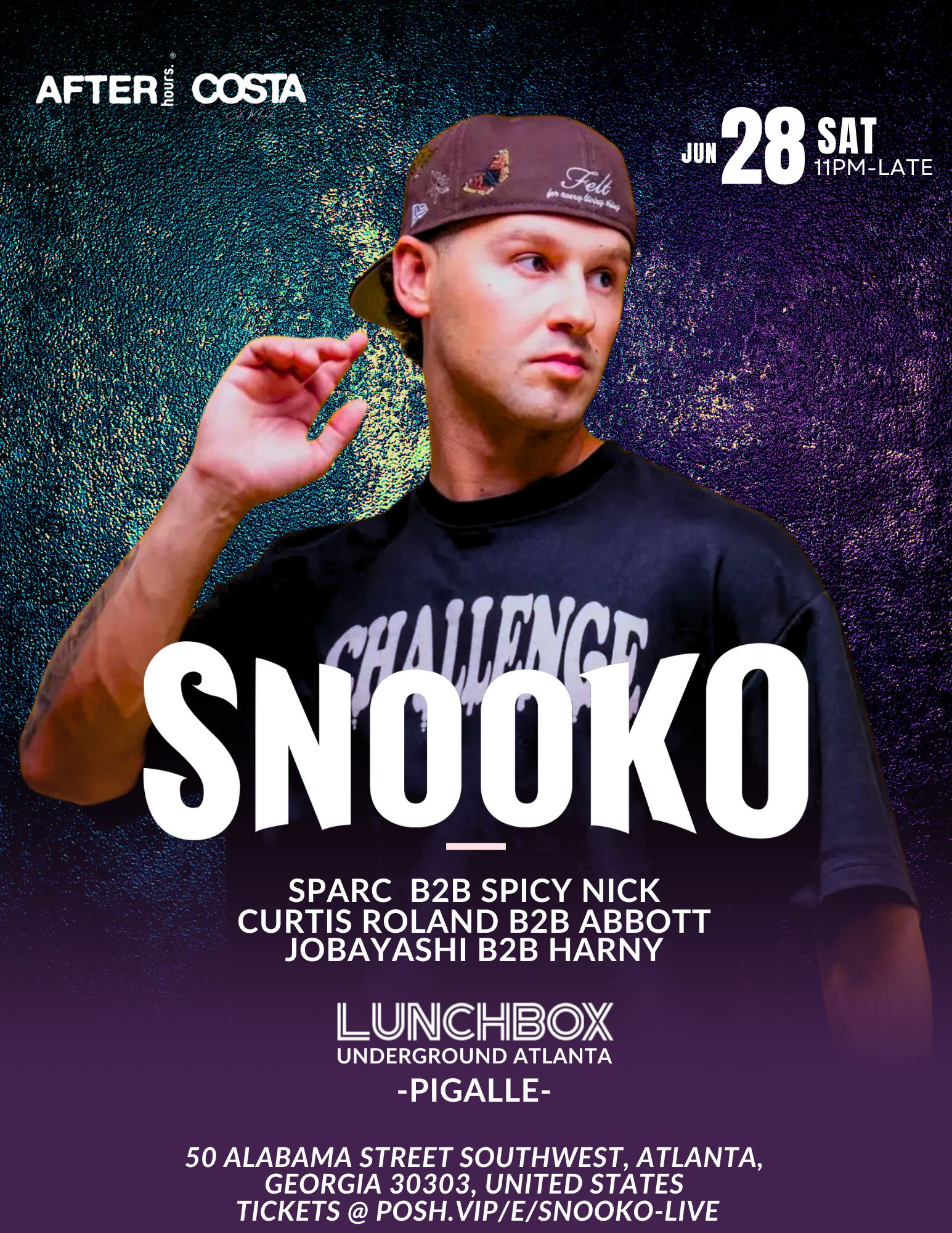 Snooko at Lunchbox Saturday, Jun 28, 2025
