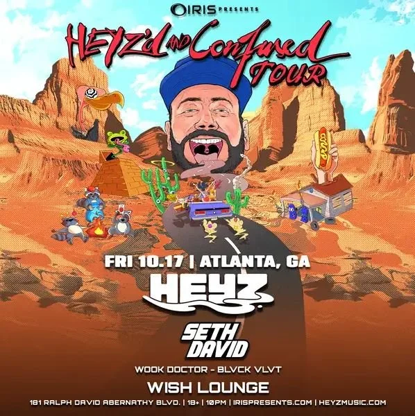 Heyz at Wish Lounge Friday, Oct 17, 2025