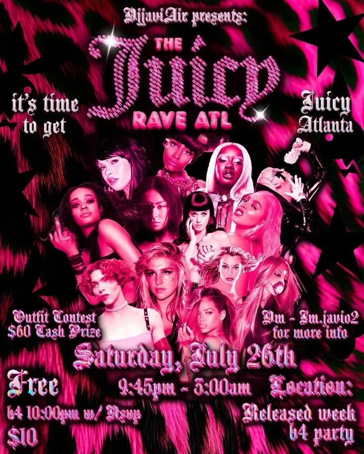 The Juice Rave ATL at 275 Ted Turner Dr SW Saturday, Jul 26, 2025