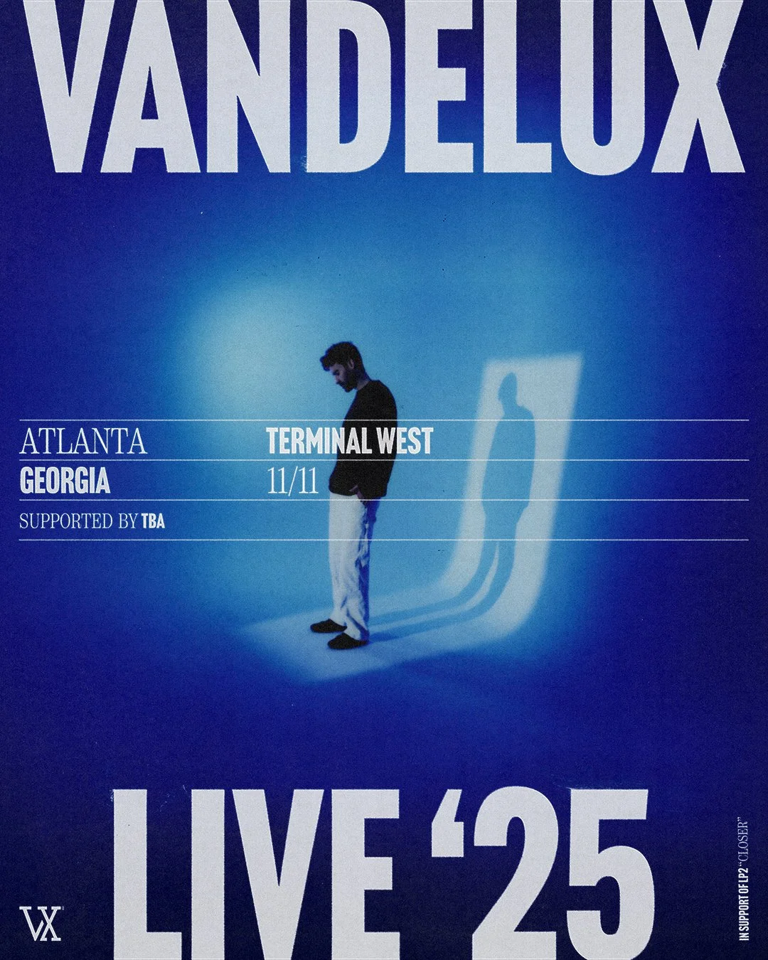 Vandelux at Terminal West Tuesday, Nov 11, 2025