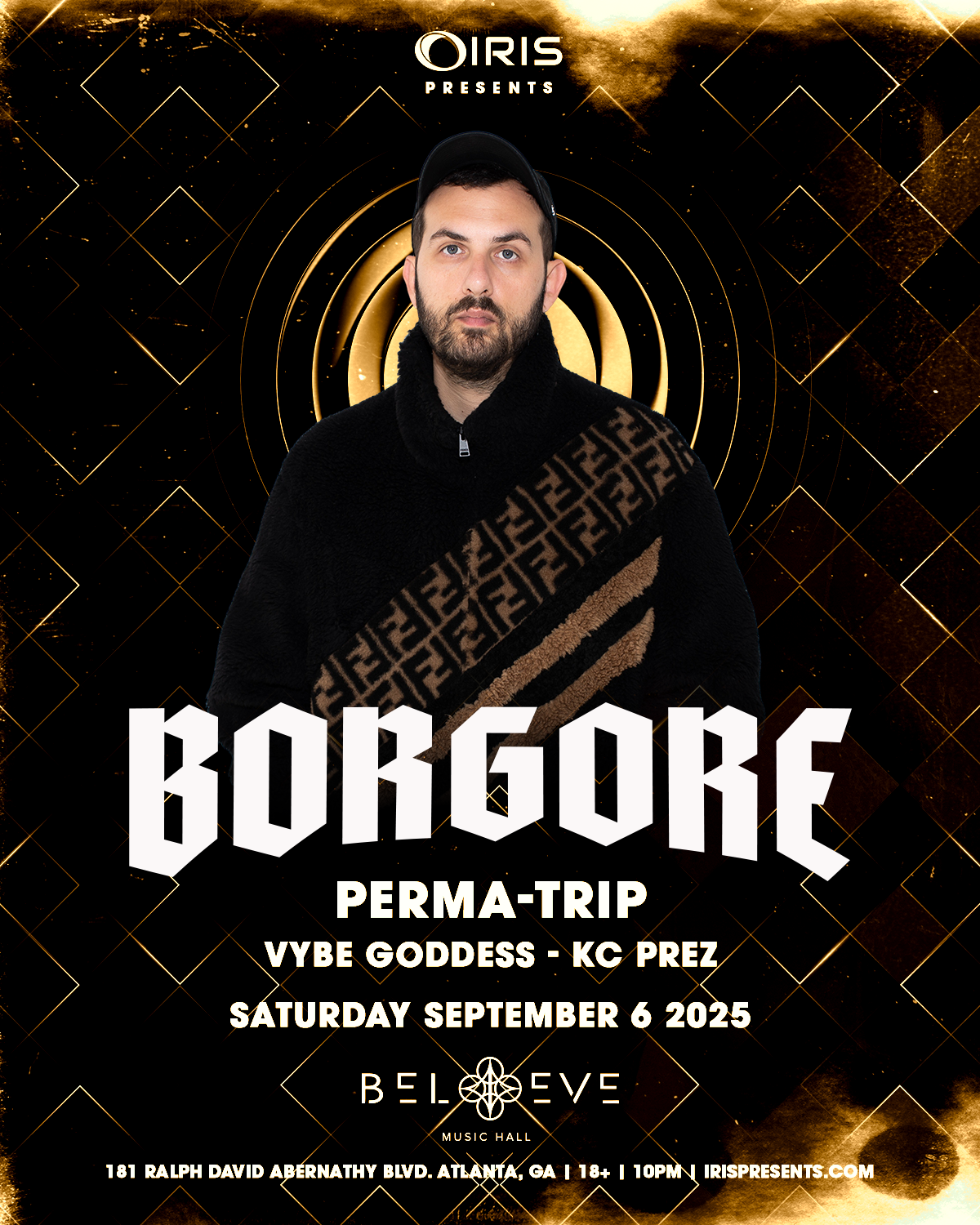 Borgore at Believe Music Hall Saturday, Sep 6, 2025