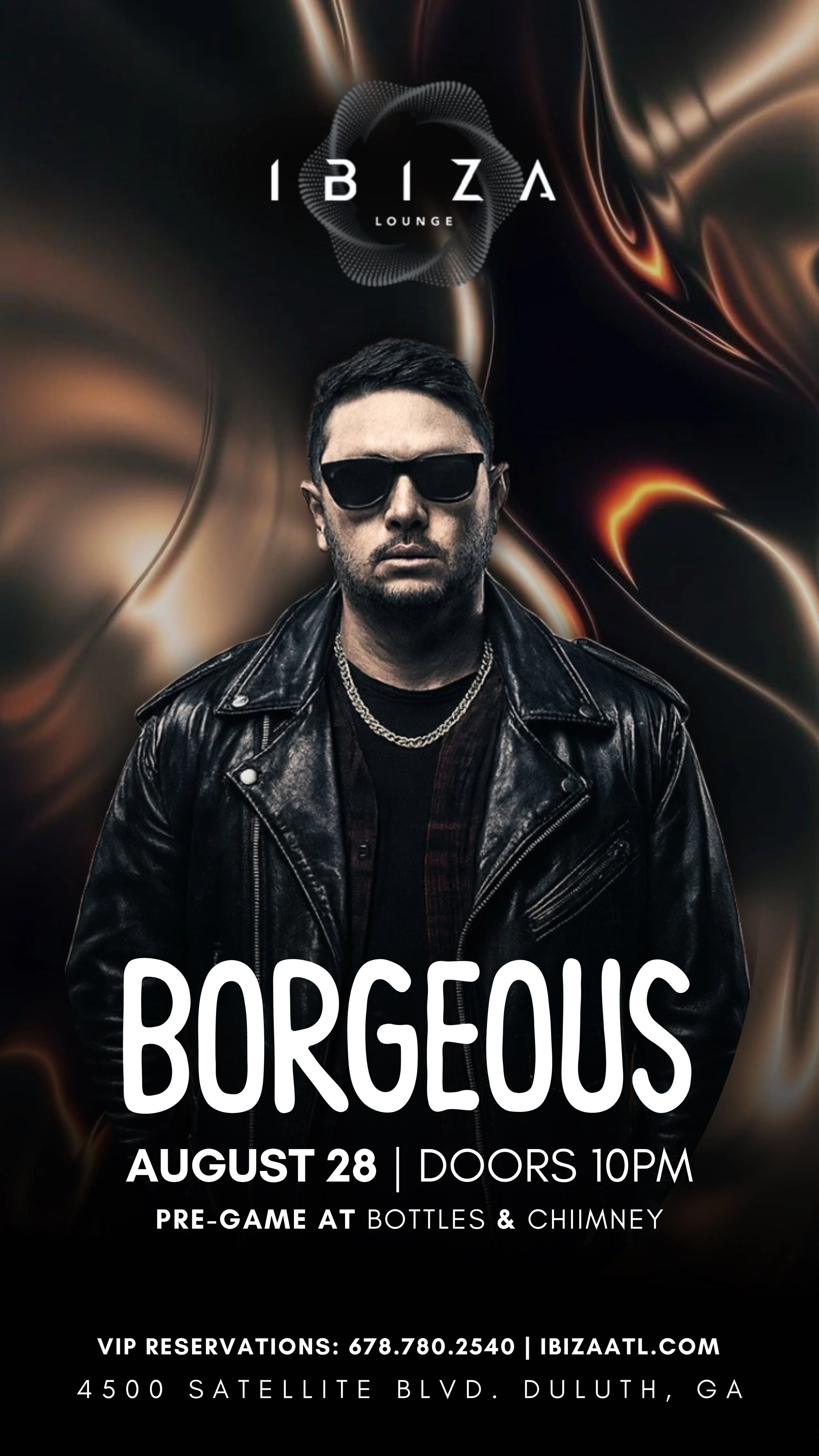 Borgeous at Ibiza Lounge Thursday, Aug 28, 2025