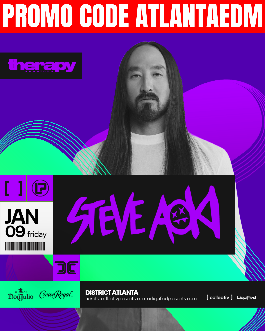 Steve Aoki at District Friday, Jan 9, 2026