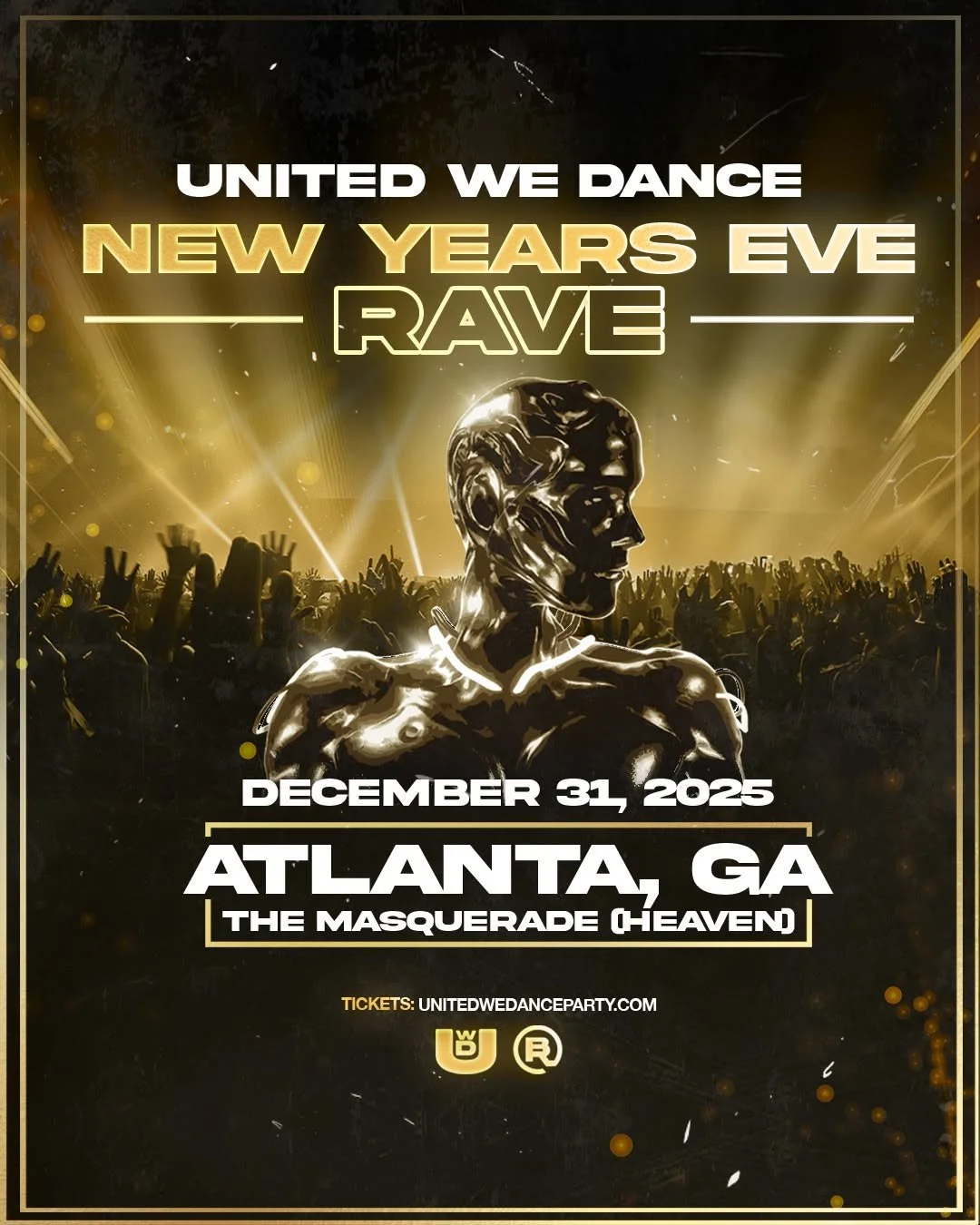 United We Dance: NYE Rave at The Masquerade Wednesday, Dec 31, 2025