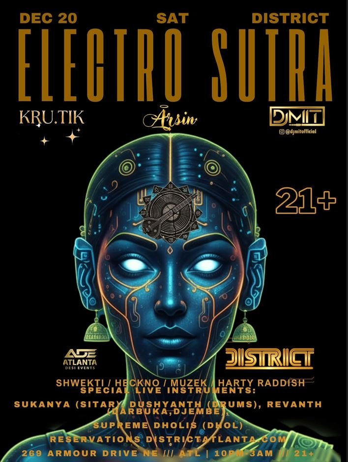 Electro Sutra 4 at District Saturday, Dec 20, 2025
