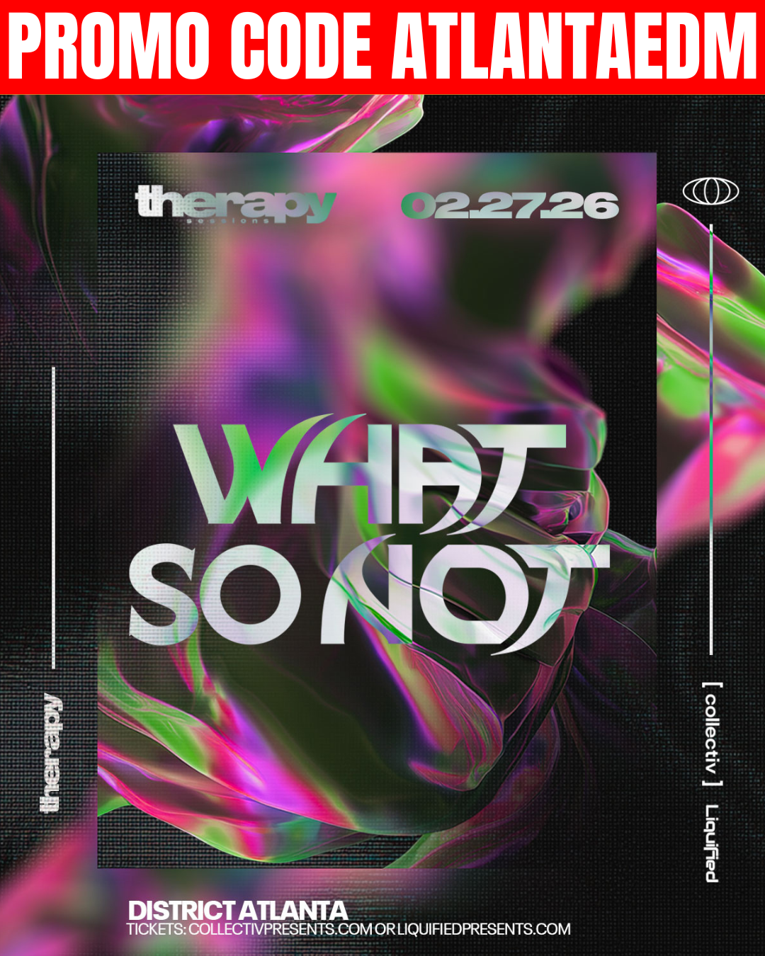 What So Not at District Friday, Feb 27, 2026