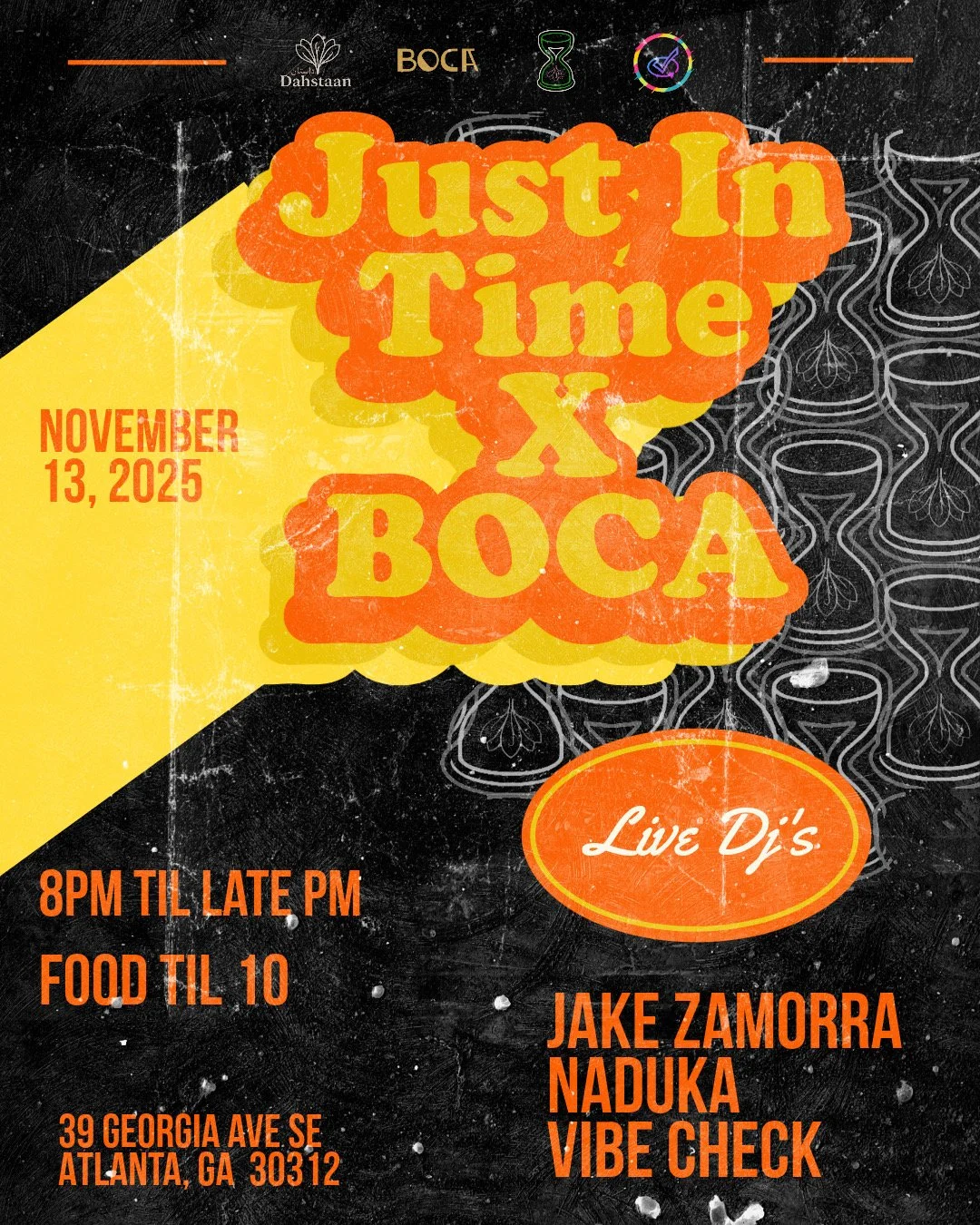 Just In Time at Boca Thursday, Nov 13, 2025