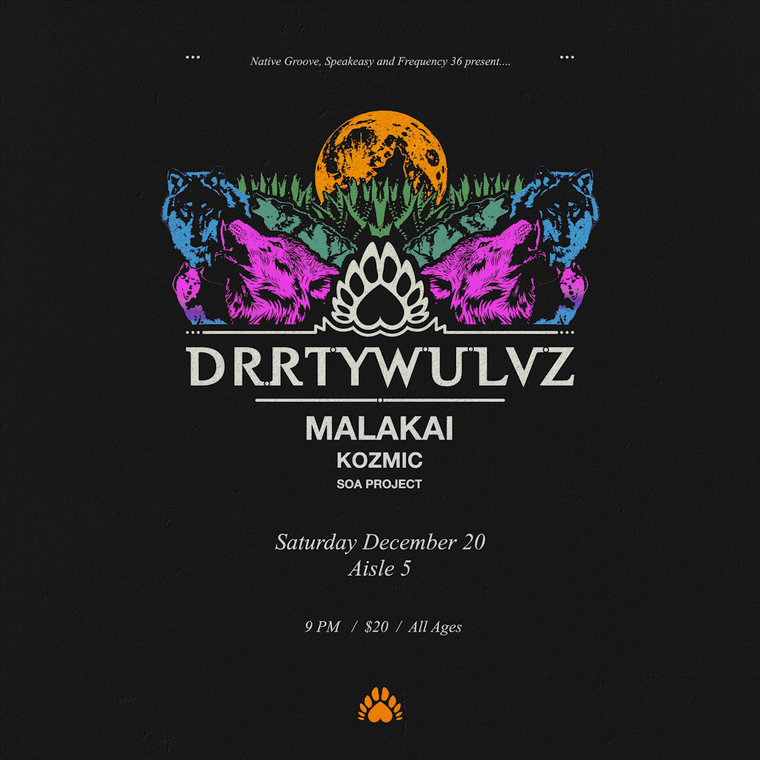 Drrtywulvz at Aisle 5 Saturday, Dec 20, 2025
