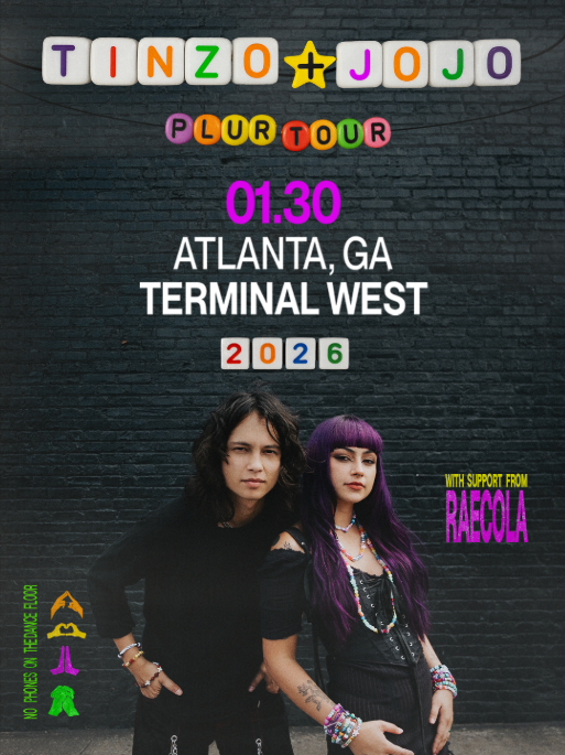 Tinzo + Jojo at Terminal West Friday, Jan 30, 2026