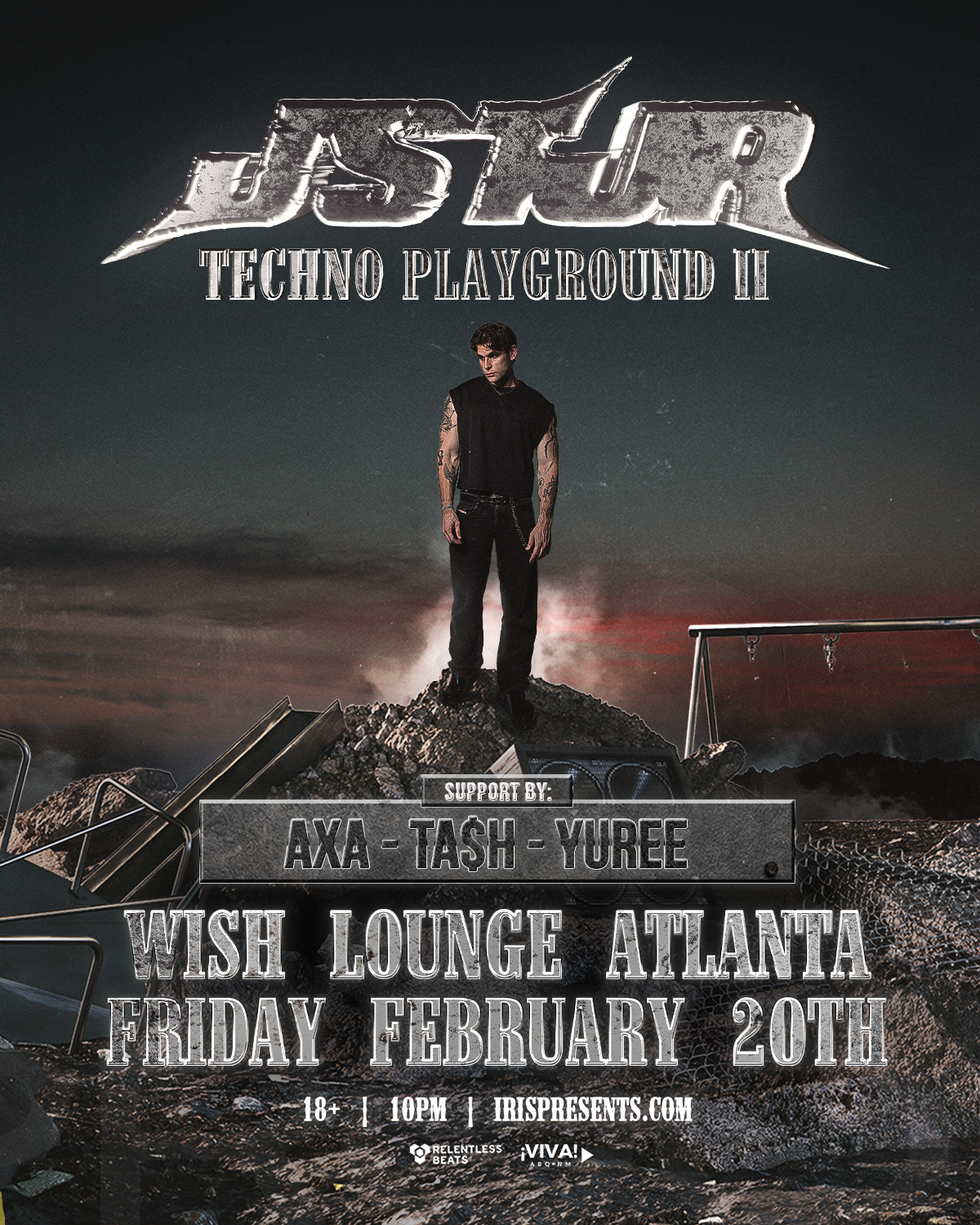 JSTJR at Wish Lounge Friday, Feb 20, 2026