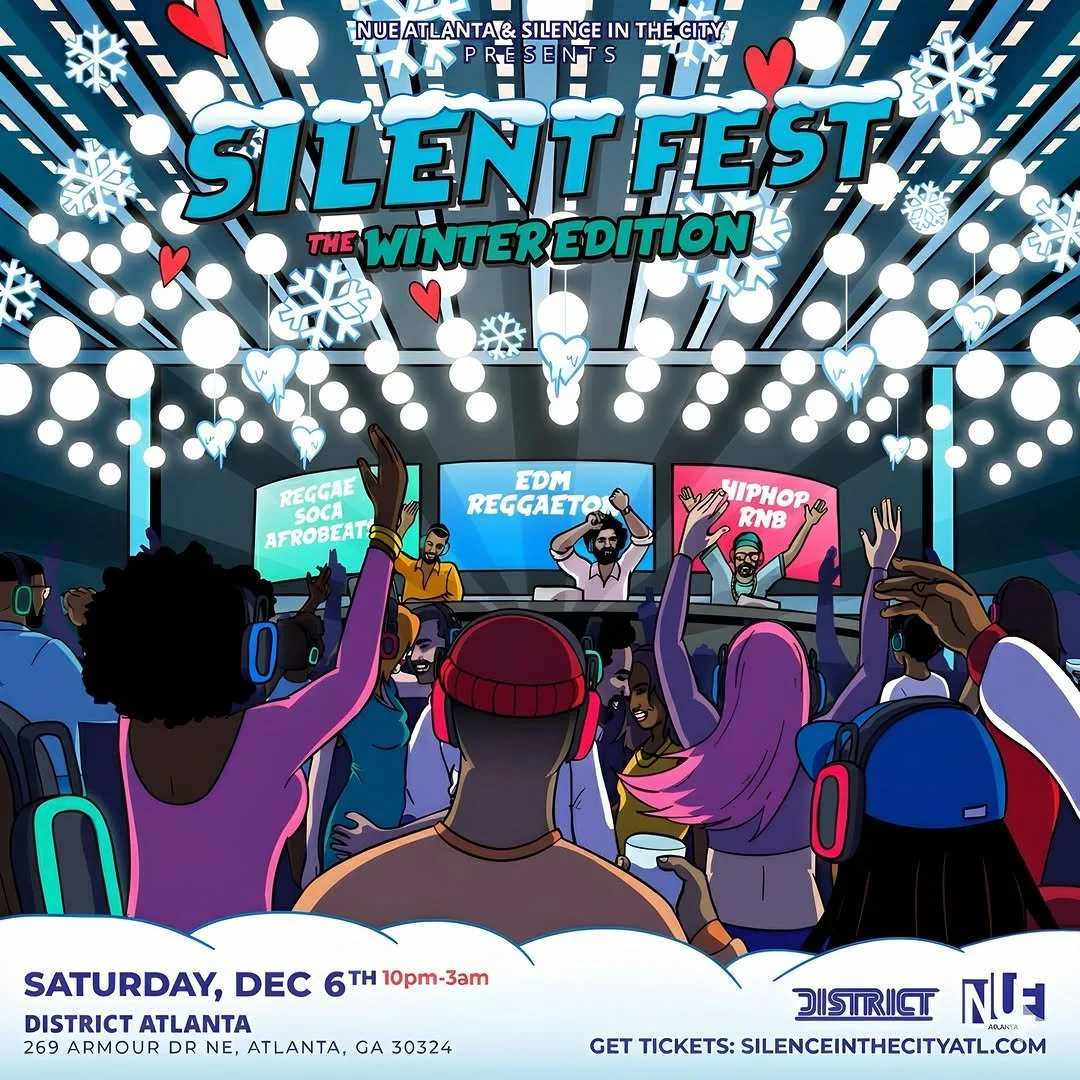Silent Night Silent Disco at District Saturday, Dec 6, 2025