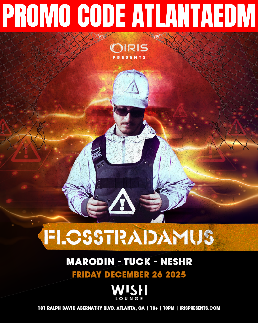 Flosstradamus at Wish Lounge Friday, Dec 26, 2025