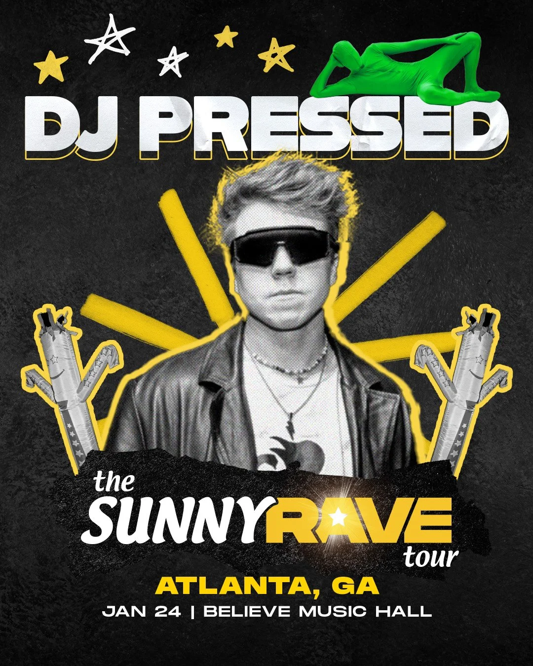 DJ Pressed at Believe Music Hall Saturday, Jan 24, 2026