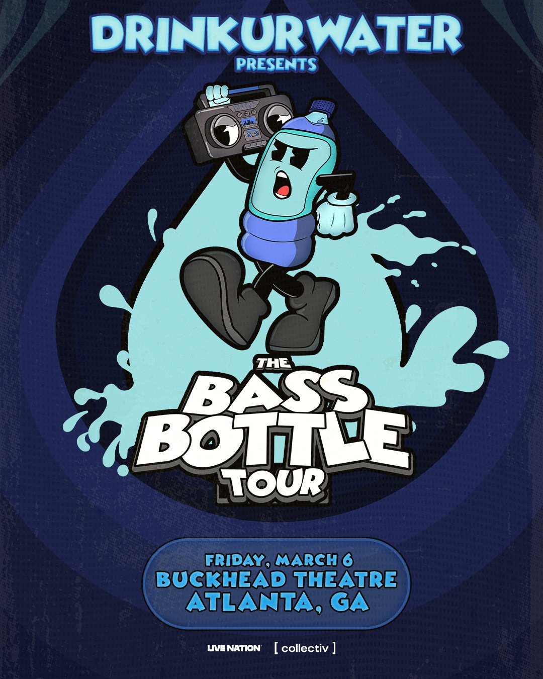 DRINKURWATER at Buckhead Theatre Friday, Mar 6, 2026