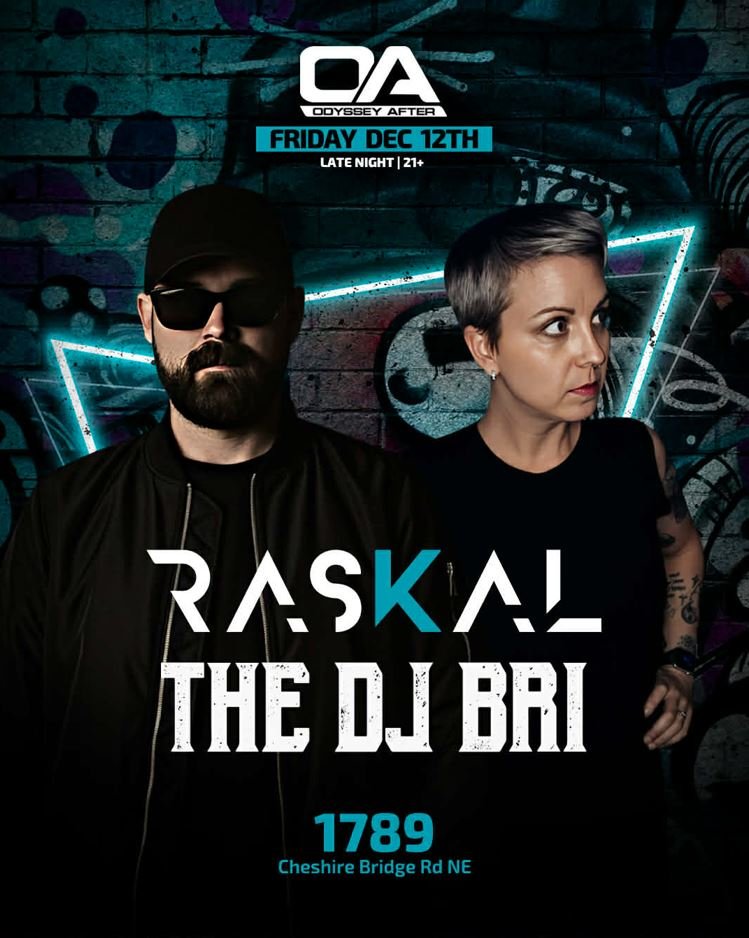 Raskal and Bri at Odyssey After Friday, Dec 12, 2025