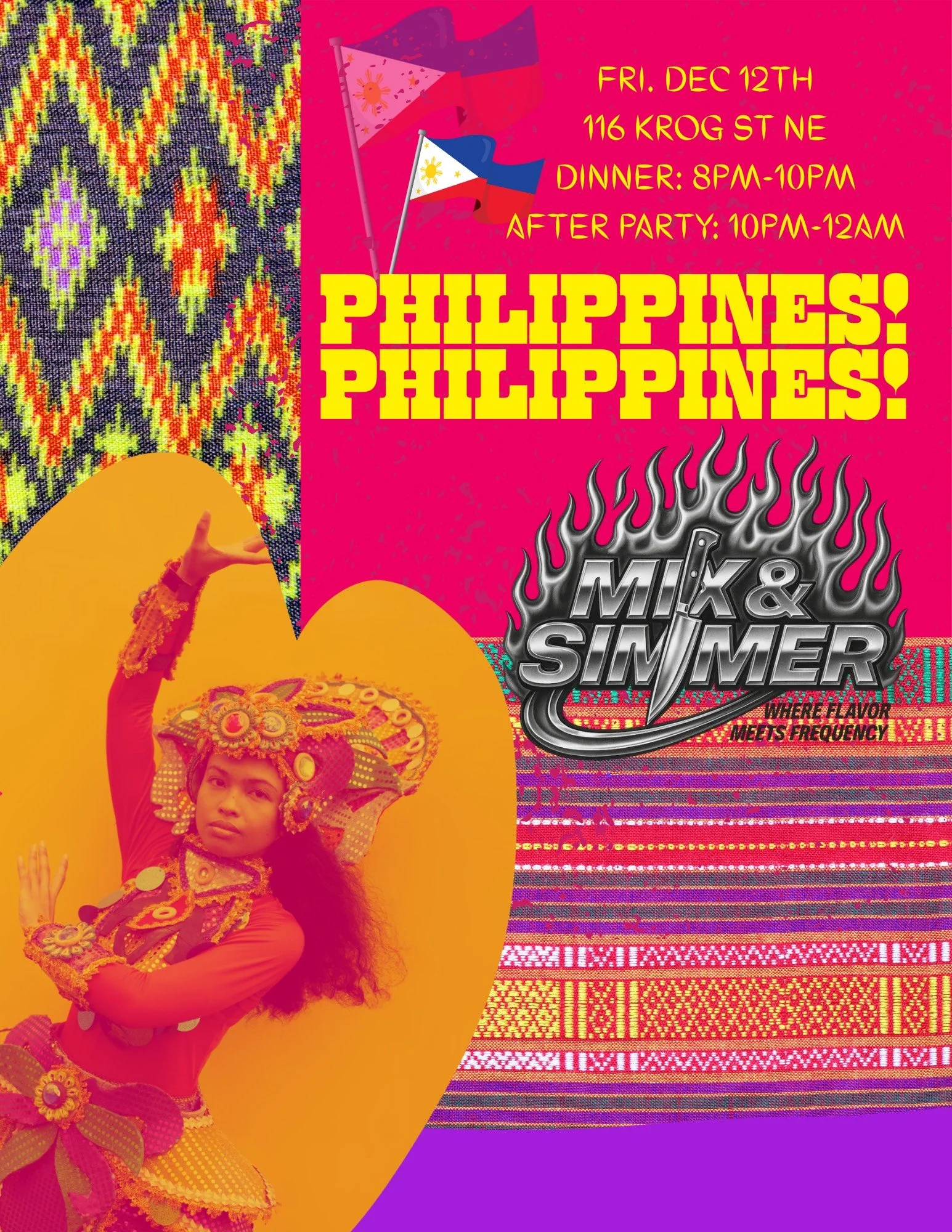 Mix &amp; Simmer Ep.4 Philippines at 116 Krog St NE Friday, Dec 12, 2025