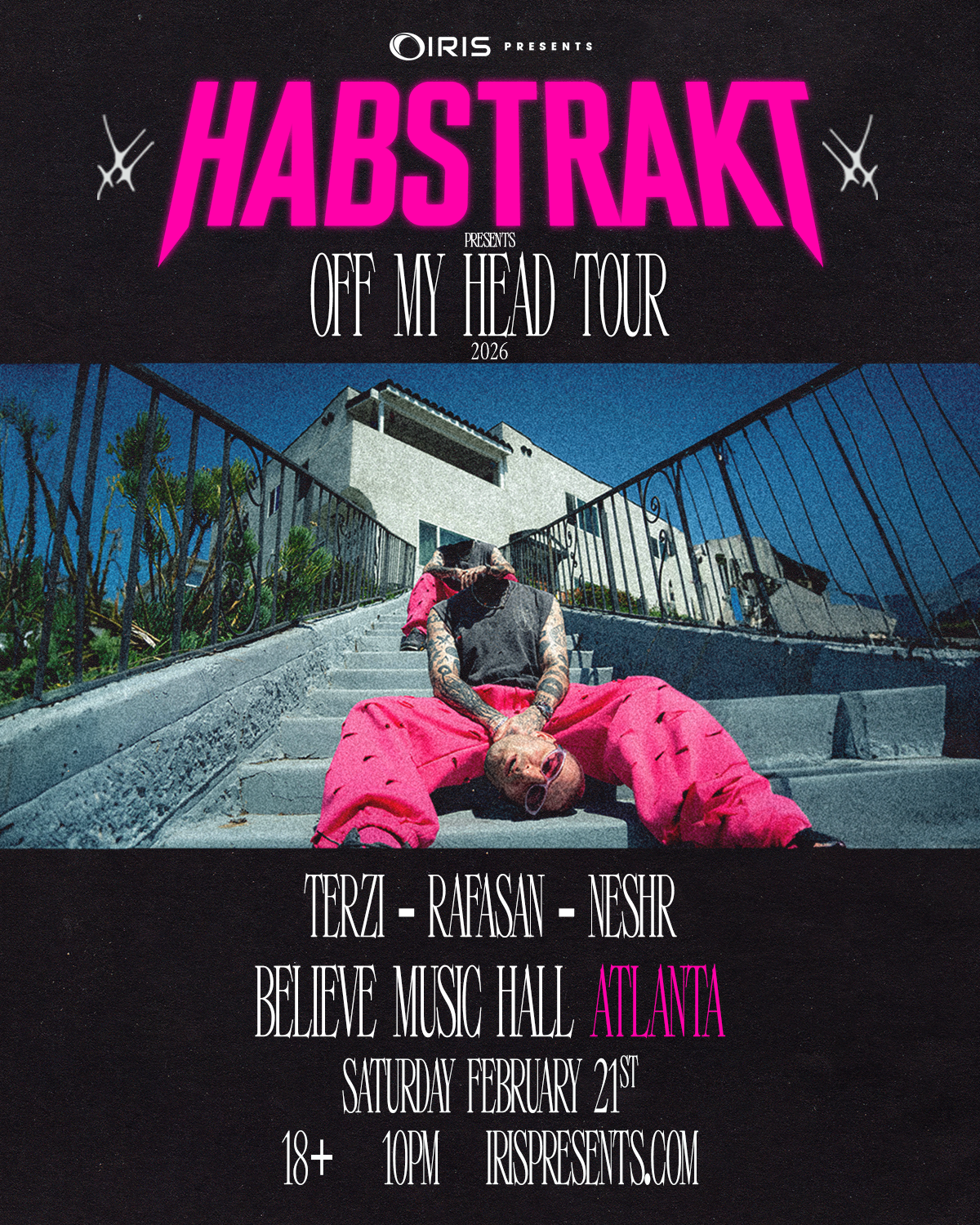 Habstrakt at Believe Music Hall Saturday, Feb 21, 2026